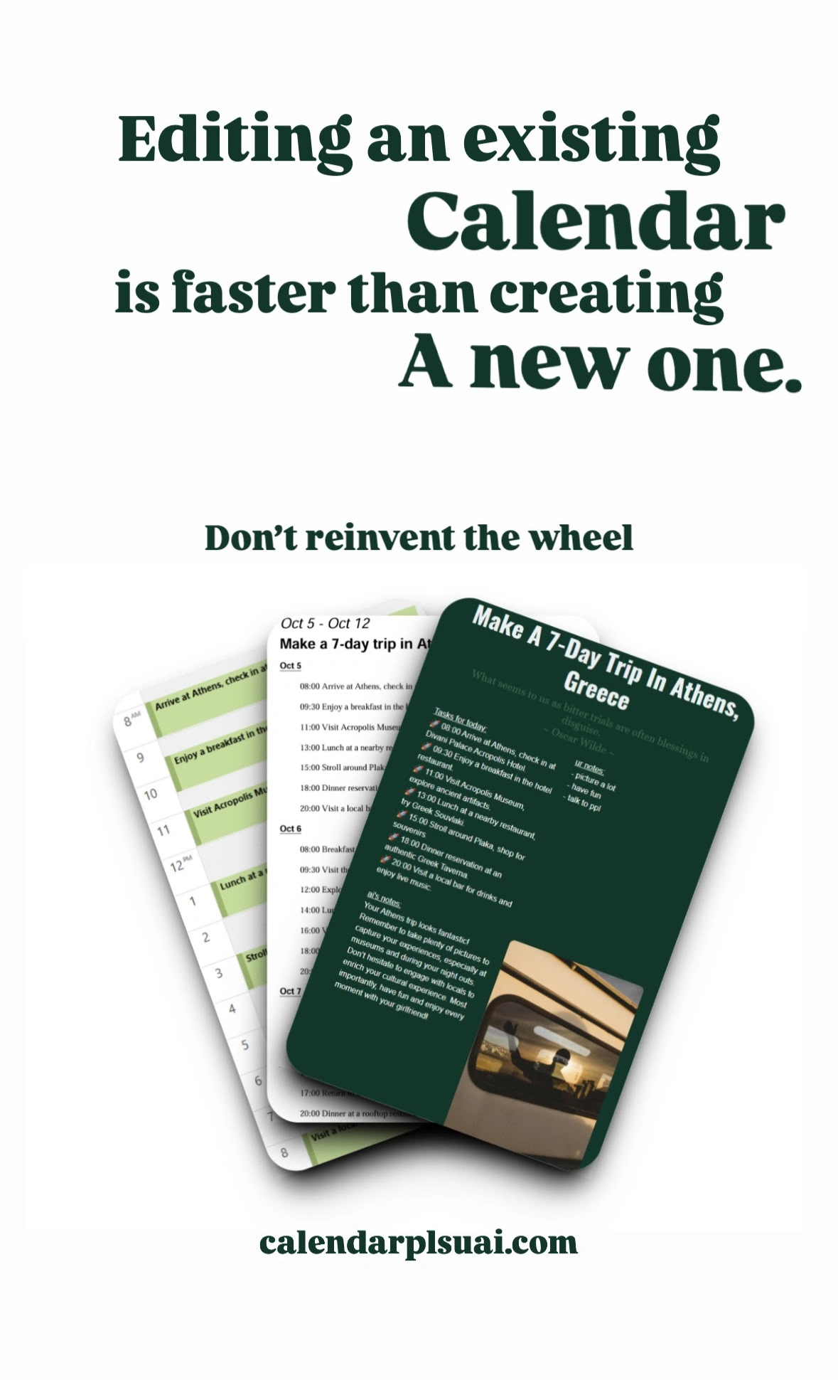 פוסט יפה של calendarplusai מהפינטרסט