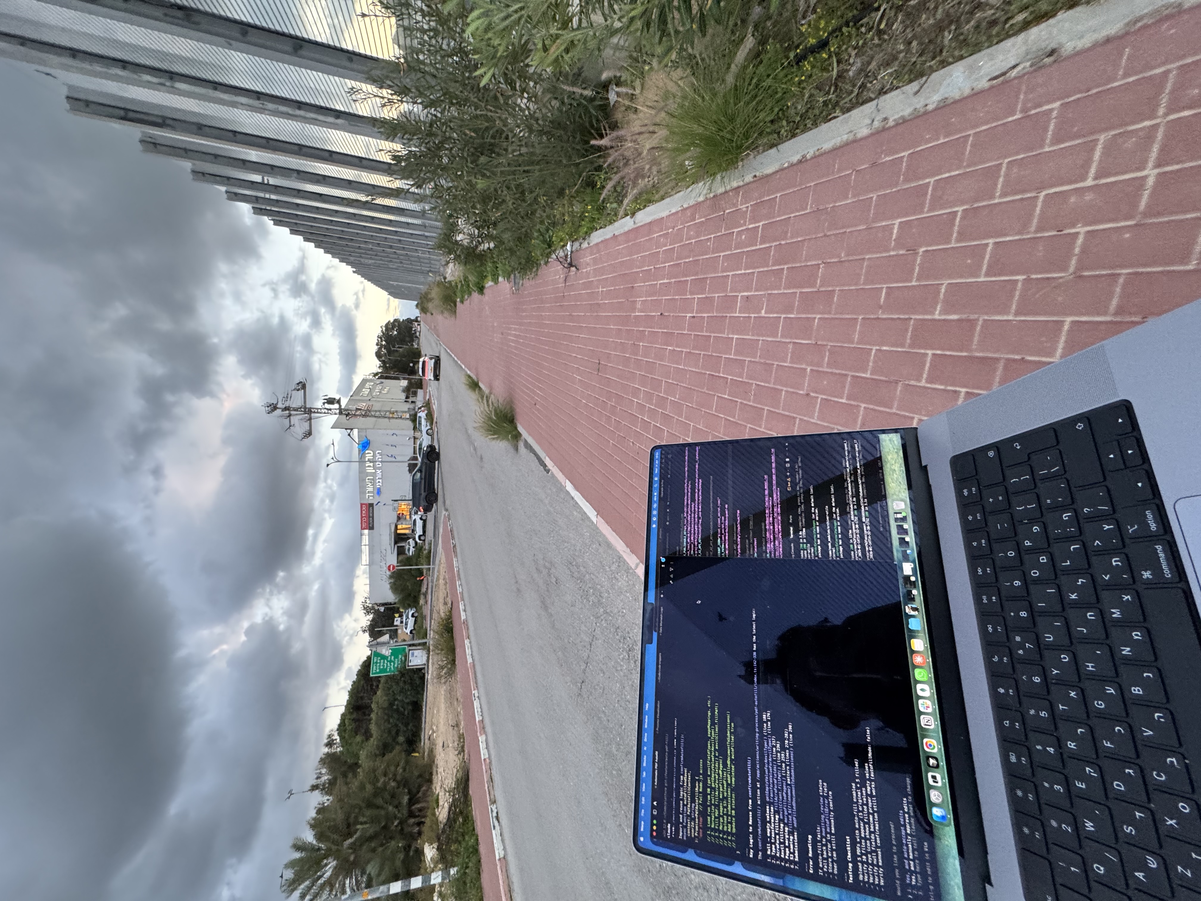 I was walking-with-an-open-macbook level of busy