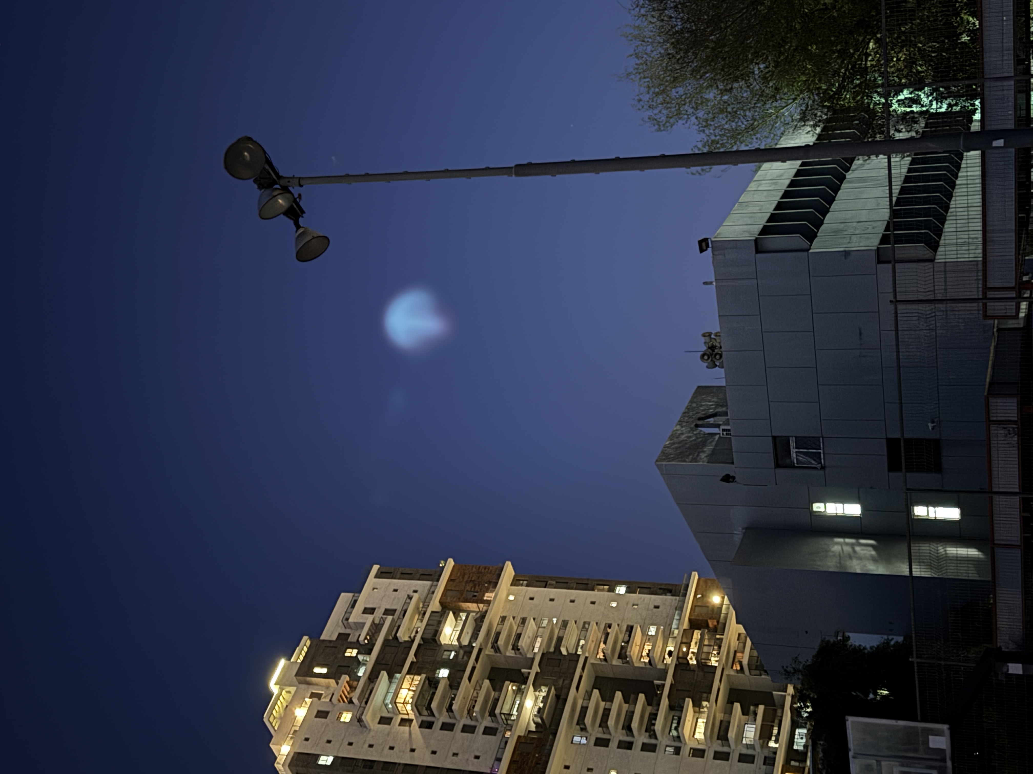 A missile interception in space